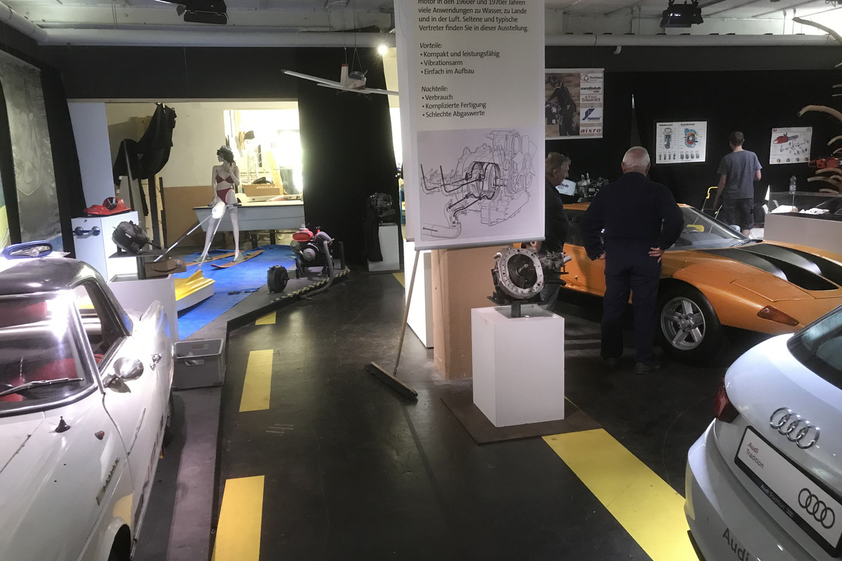 Wankel-Sonderausstellung - Auto- und Uhrenmuseum „ErfinderZeiten“ in Schramberg