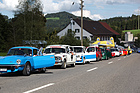 Warteschlange bemi Vorstart - Oldtimerclassic Hittnau 2014