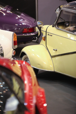 Was das Herz begehrt - vom Messerschmitt Kabinenroller bis zum 911 (Techno Classica 2017)