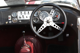 Watford Cheetah (1960) - Armaturenbrett - am Swiss Classic British Car Meeting Morges vom 4. Oktober 2014