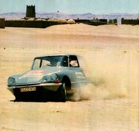 Wedeltest im Wüstensand - NSU RO 80 kontra Citroën DS 21 im hobby Super-Test in Afrika Wedeltest im Wüstensand - NSU RO 80 kontra Citroën DS 21 im hobby Super-Test in Afrika