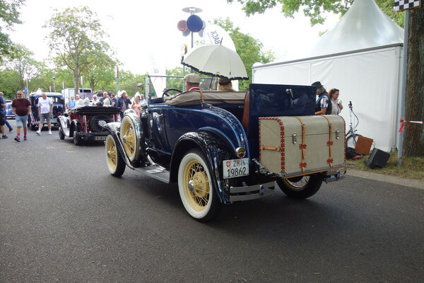 Weite Anreise aus der Schweiz – Classic Days Düsseldorf 2022