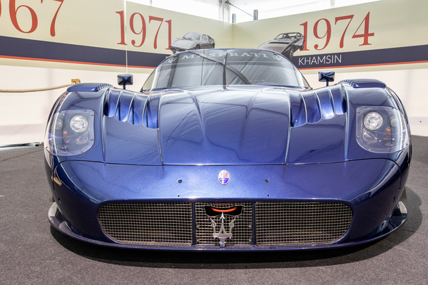 Image: What a snout! Maserati MC12 - Special show at the Passione Engadina 2018 in St. Moritz