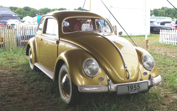 Weniger glamourös als in Wolfsburg der einmillionste Volkswagen Typ 1 (1955) aus der Autostadt – Classic Days 2025