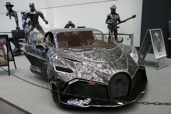 Wenn der Bugatti zum Kunstwerk wird - Essen Motor Show 2022