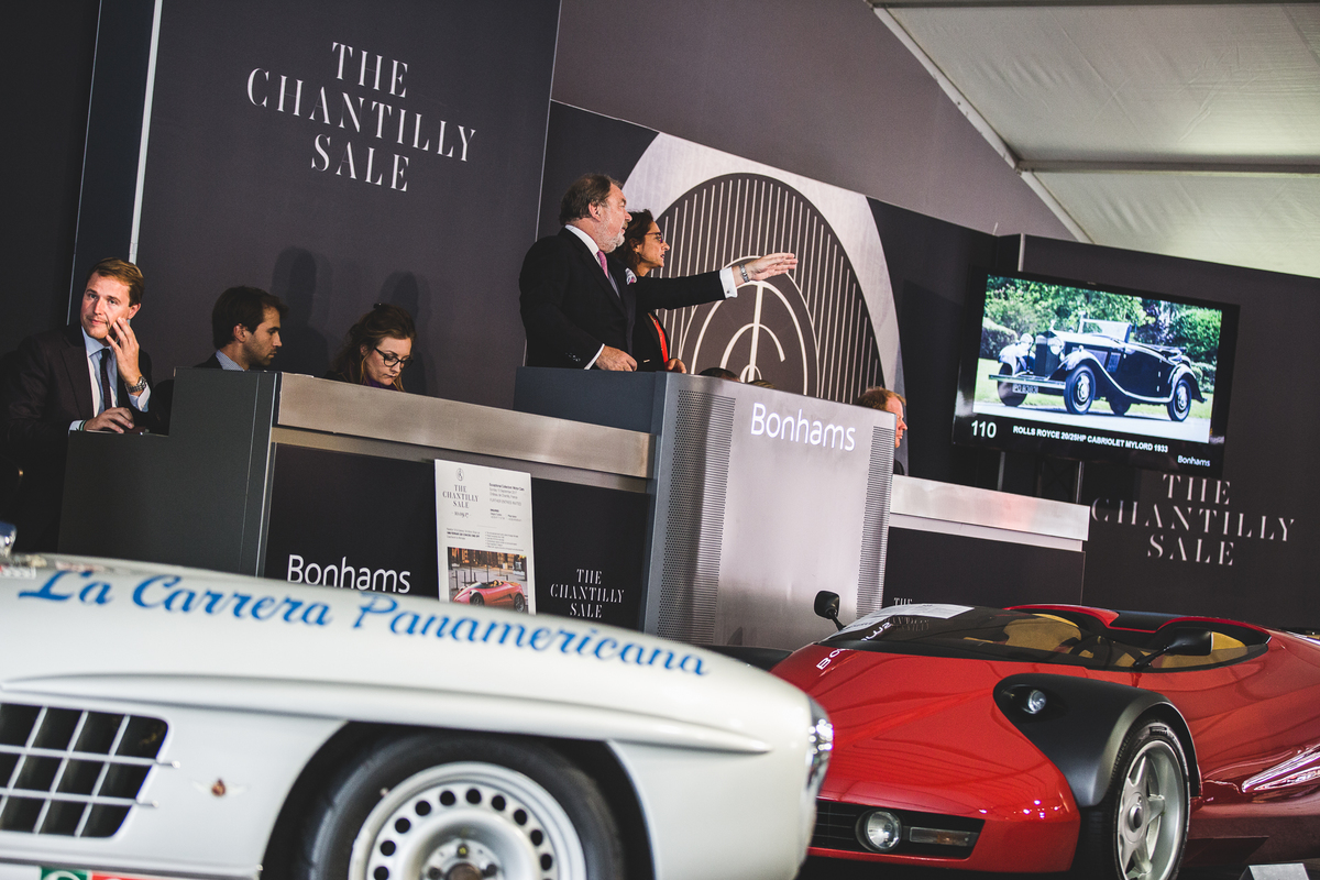 Wer bietet mehr? - Bonhams Chantilly Versteigerung am 10. September 2017