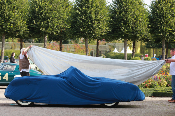 Wer nicht putzen wollte, der deckte seinen Klassiker über Nacht zu ... - Classic-Gala Schwetzingen 2020