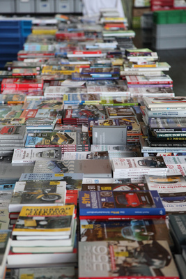 Wer sich mit Literatur eindecken wollte, erhielt viel Auswahl - Klassikwelt Bodensee 2016