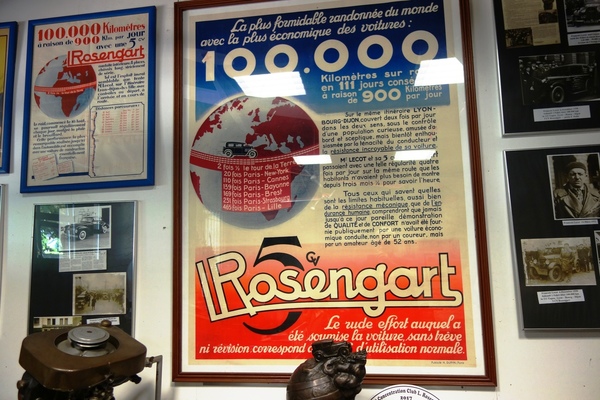Werbeillustrationen von damals - Rosengart-Museum in Bedburg-Rath