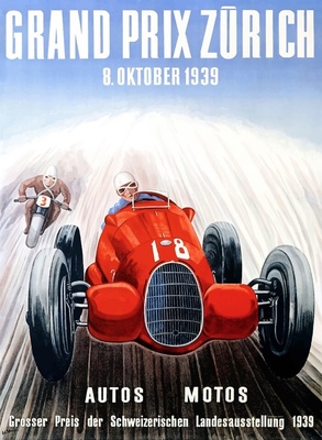 Advertising poster - Zurich Grand Prix