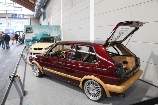 Werbung für die Tuning World, die schon bald nach der Motorworld Classics Bodensee vom 26. bis 29. Mai 2022 folgt - Motorworld Classics Bodensee 2022