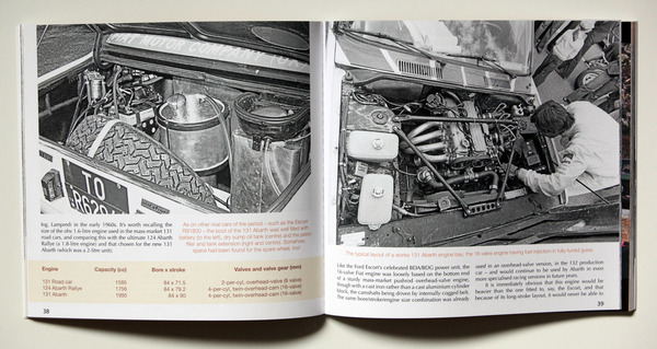 Werkautos unter die Haube geschaut - Buch "Fiat 131 Abarth"