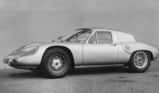 _Werksfoto des Porsche 718/4 RS Coupe aufgenommen vor Le Mans 1961
