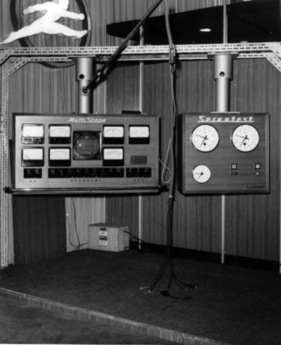 Werkstattzubehör - Multiscope-Servotest-Instrumententafel - Genfer Autosalon 1968
