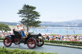 White Model E Light Touring Body (1905) - Klassensieger am Concours d'Elégance Pebble Beach 2014