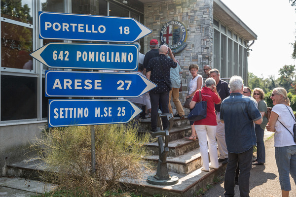 Wichtige Wegweiser (Alfa Blue Team) - Clubanlass Alfa Romeo Club (17. bis 19. August 2018)