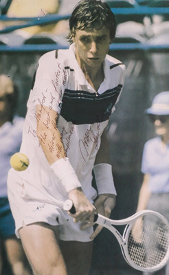 Widmung von Ivan Lendl für Manfred Jantke