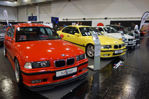Bild: Wie gesagt: An BMW E36 herrschte kein Mangel – Essen Motor Show 2023