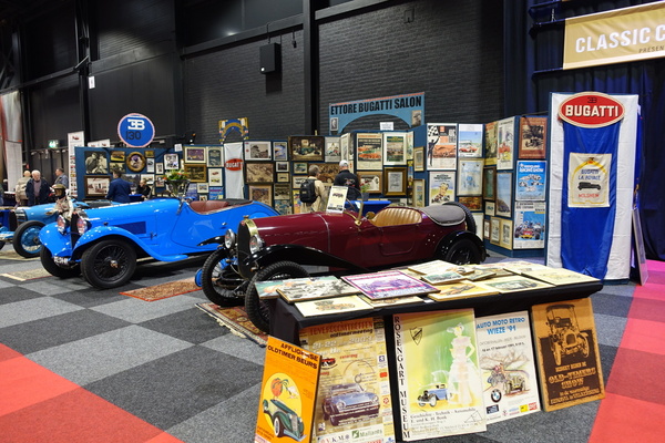 Wie jedes Jahr die Bugatti-Ecke – Classic Car Show Maastricht 2025