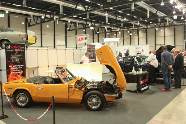 Bild Wie schützt man sein Auto vor dem Feuertod? Alsave ODT hat eine Antwort - Swiss Classic World 2015