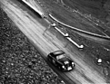 Wieder Porsche, wieder Stilfser Joch: 356 Coupé bei der „Rallye des Alpes“ 1953.