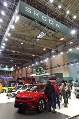 Wieder mit dabei ist die Marke Škoda – Essen Motor Show 2024