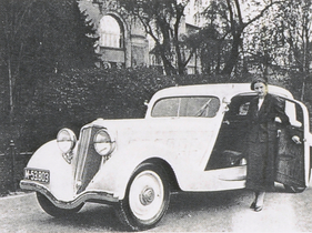 Wikov 40 (1935) - Ein typischer Typ 40 als zweitürige Limousine.