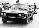 Wild Thing - Schwarzer Capri RS 1973 im Fahrerlager des Flugplatzrennens in Mainz-Finthen