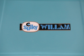 William Casalini Sulky (1977) - Schriftzug - Microcars-Sonderschau Pantheon 2022/2023