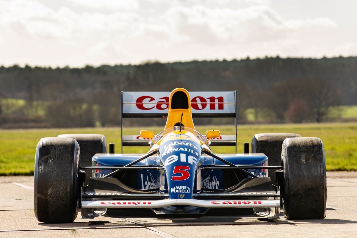 Williams FW14 (1991) - als Lot 126 an der RM/Sotheby's Monaco Versteigerung vom 14. Mai 2022