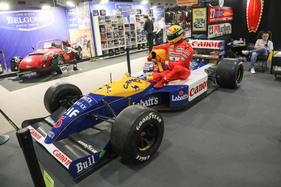 Williams FW14 (1991) – als "Senna-Taxi" auf Basis eines "official Showcars" aufgebaut – Rétromobile Paris 2025