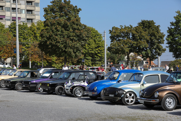 Willkommen in den Neunzigern: Bei den VW-Tunern scheint die Zeit stehengeblieben – Albisgütli Classic Cars & Bikes Oktober 2023