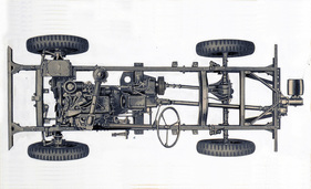 Willys Jeep (1945) - Fahrgestell