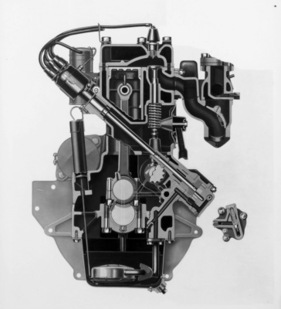 Willys Jeep (1945) - der früher Vierzylinder mit stehenden Ventilen