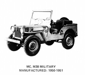 Willys Jeep M-38 (1950)