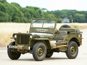 Willys Jeep Model MB 4x4 Military Vehicle (1944) - offered as Lot 391 at the Bonhams Goodwood Revival Auction on September 17, 2022