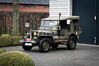Willys Jeep Model MB 4x4 Military Vehicle with Bantam Trailer (1942) - angeboten als Lot 125 an der Bonhams The Autoworld Sale in Brüssel am 13. Mai 2023