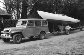 Willys Jeep Station Wagon (1955) - in der Heinrich Werft im Jahr 1962