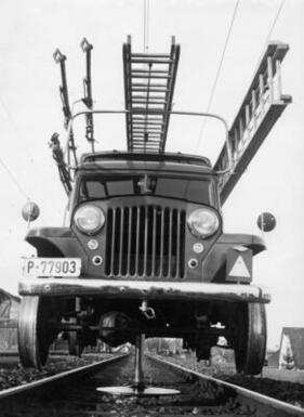 Willys Jeep Station Wagon (1956) - im Einsatz für die SBB