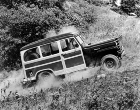 Willys Jeep Station Wagon 4x4 (1951) - im Geländeeinsatz