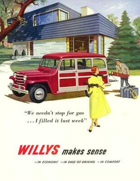 Willys Jeep Station Wagon - Werbung in den USA
