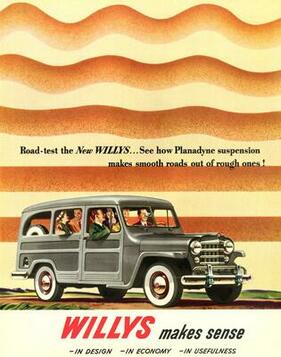 Willys Jeep Station Wagon - Werbung in den USA