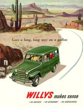 Willys Jeep Station Wagon - Werbung in den USA