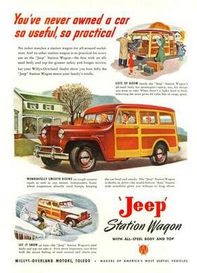 Willys Jeep Station Wagon - Werbung in den USA