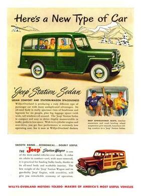 Willys Jeep Station Wagon - Werbung in den USA