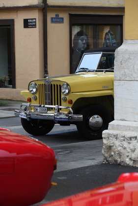 Willys Jeepster (1948) - wer guckt denn da um die Ecke? - O-iO 2016