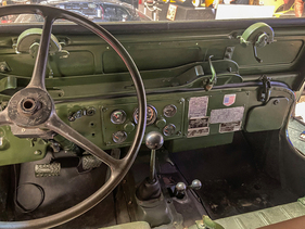 Willys MB - Interior view - Cyprus Historic & Classic Motor Museum