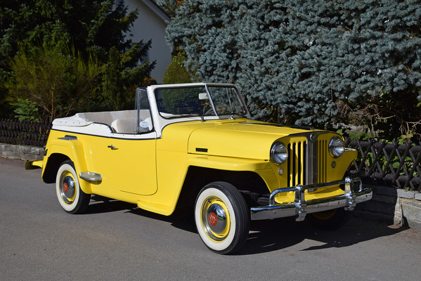 Willys Overland Jeepster (1948) - als Lot 16 an der Versteigerung der Oldtimer Galerie auf dem Dolder am 16. Juni 2018
