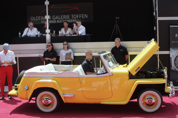 Willys Overland Jeepster (1948) - als Lot 16 an der Versteigerung der Oldtimer Galerie auf dem Dolder am 16. Juni 2018