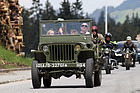 Willys RB (1943) - am Start mit der Dorfgruppe bei der Lenzerheide Motor Classics 2013